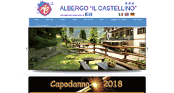 Desktop Screenshot of albergoilcastellino.it