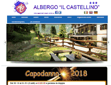 Tablet Screenshot of albergoilcastellino.it